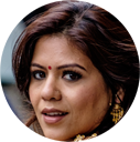Femme indienne avec un bindi