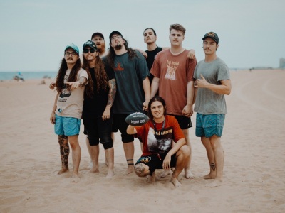 With the first band I got to tour the United States with in the summer 2019. Virgina Beach! 