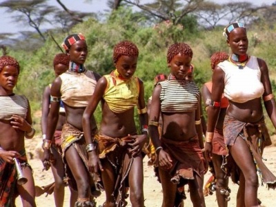 Jumping-bull-Hamer,Ethiopia