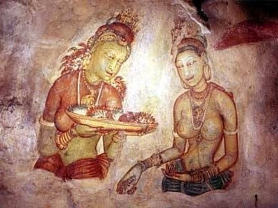 Sigiriya Prescos