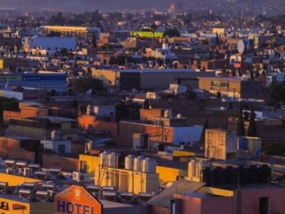 San Luis Potosi during sunrise