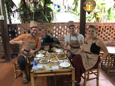 Cooking class, Hoi An, December 2018