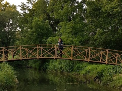 Bridge near anamosa, ia