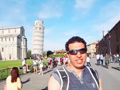 Last year in Pisa Italy 