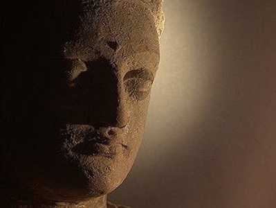 Buddha (meditative pose) at the Taxila Museum, Pakistan 