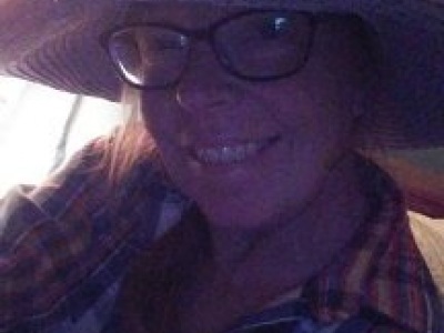 a new hat from a thrift store