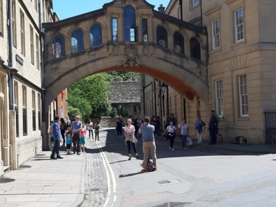 Oxford, England - the little 'Bridge of Sighs'